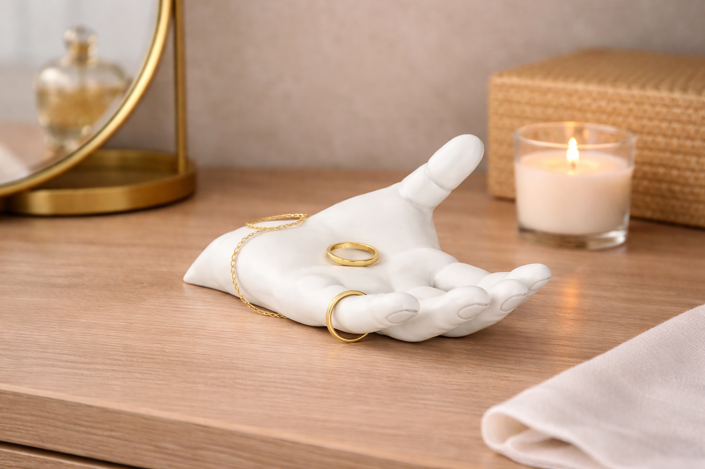 Open Hand Jewelry Catch All