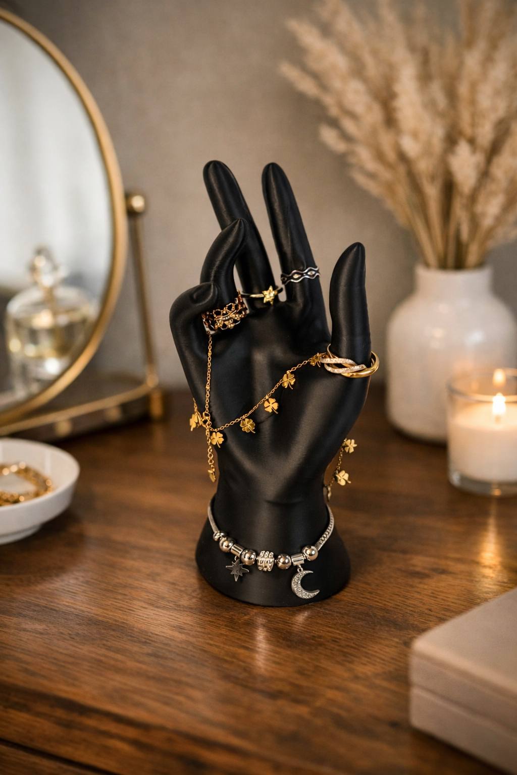 Modern Hand Ring Jewelry